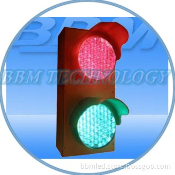 100mm Red Green CE Standard Mini Traffic Light with Cobweb Lens